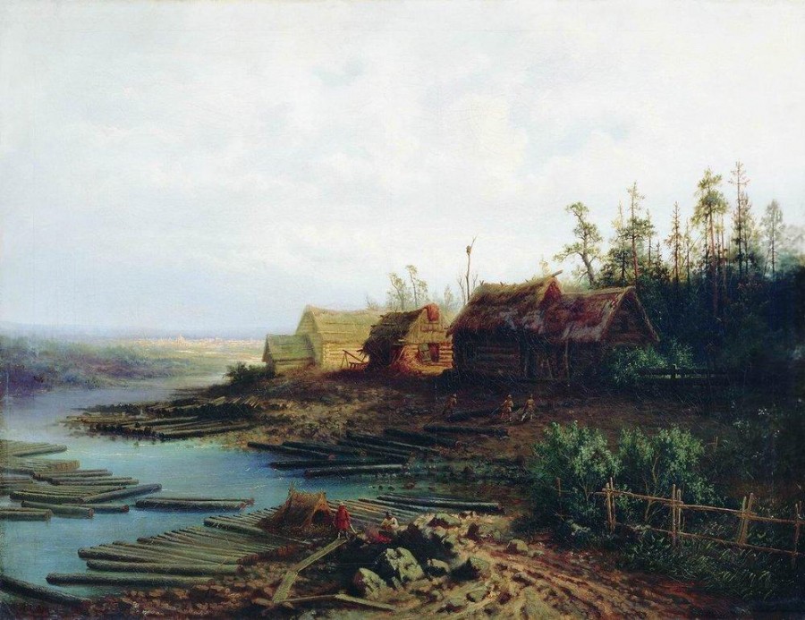 Плоты 1868
