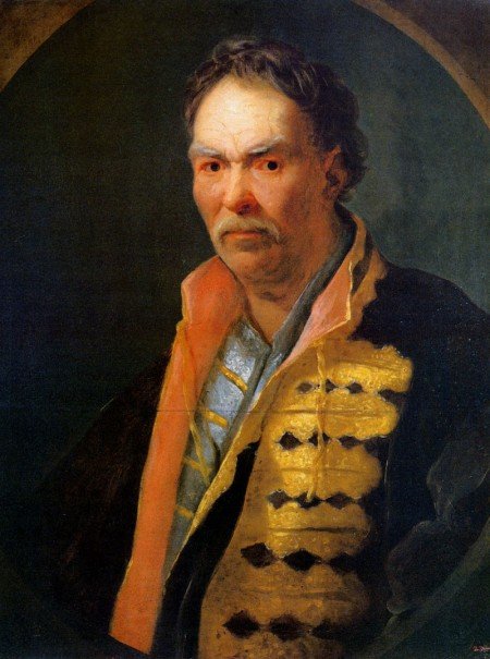 Портрет напольного гетмана 1720-е
