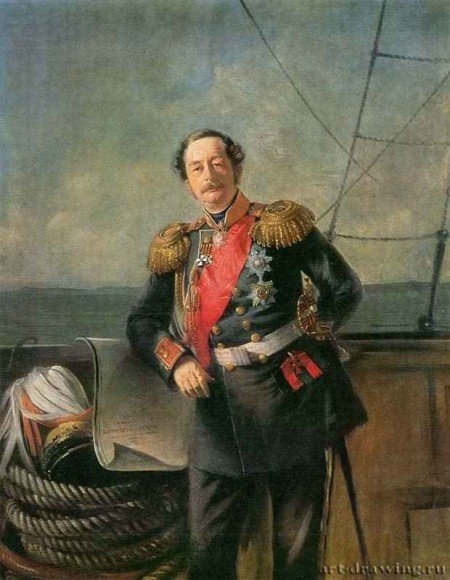 Портрет генерал-губернатора Восточной Сибири
Графа Н.Н. Муравьёва-Амурского 1863
