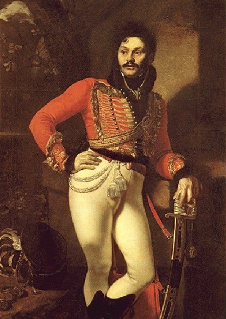 Портрет лейб-гусарского полковника
Евграфа Владимировича Давыдова 1809

