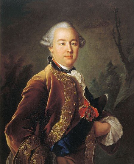 Портрет графа Петра Борисовича Шереметьева 1760

