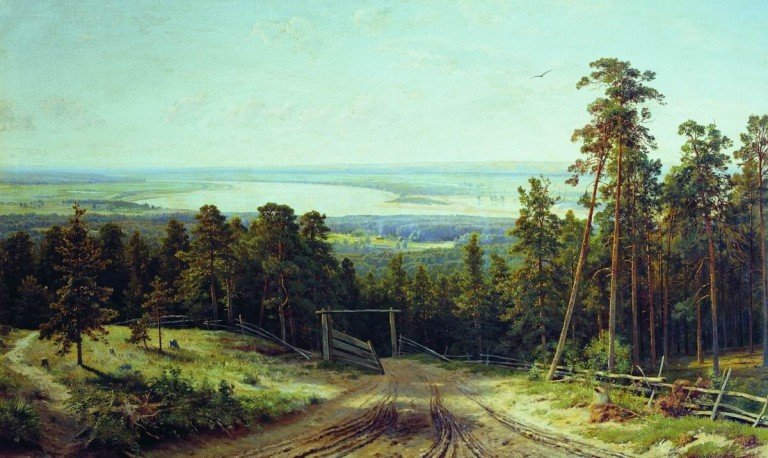 Кама близ Елабуги 1895
