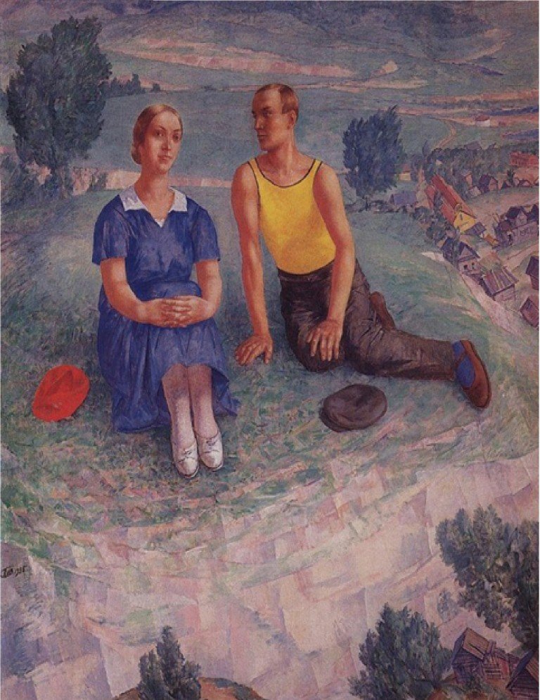 Весна в деревне 1929
