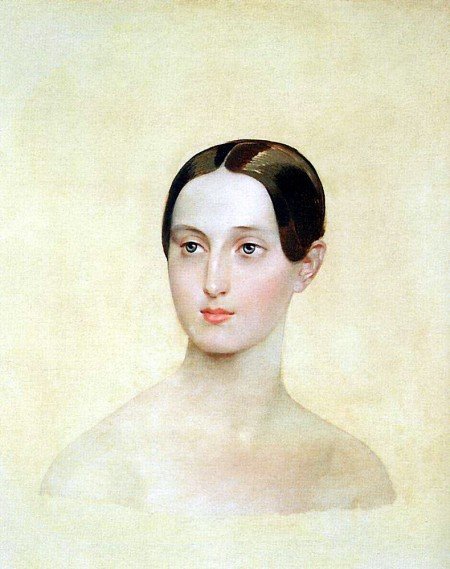 Портрет великой княжны Марии Николаевны 1837

