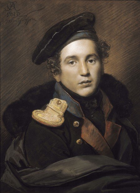 Портрет Петра Алексеевича Оленина 1813
