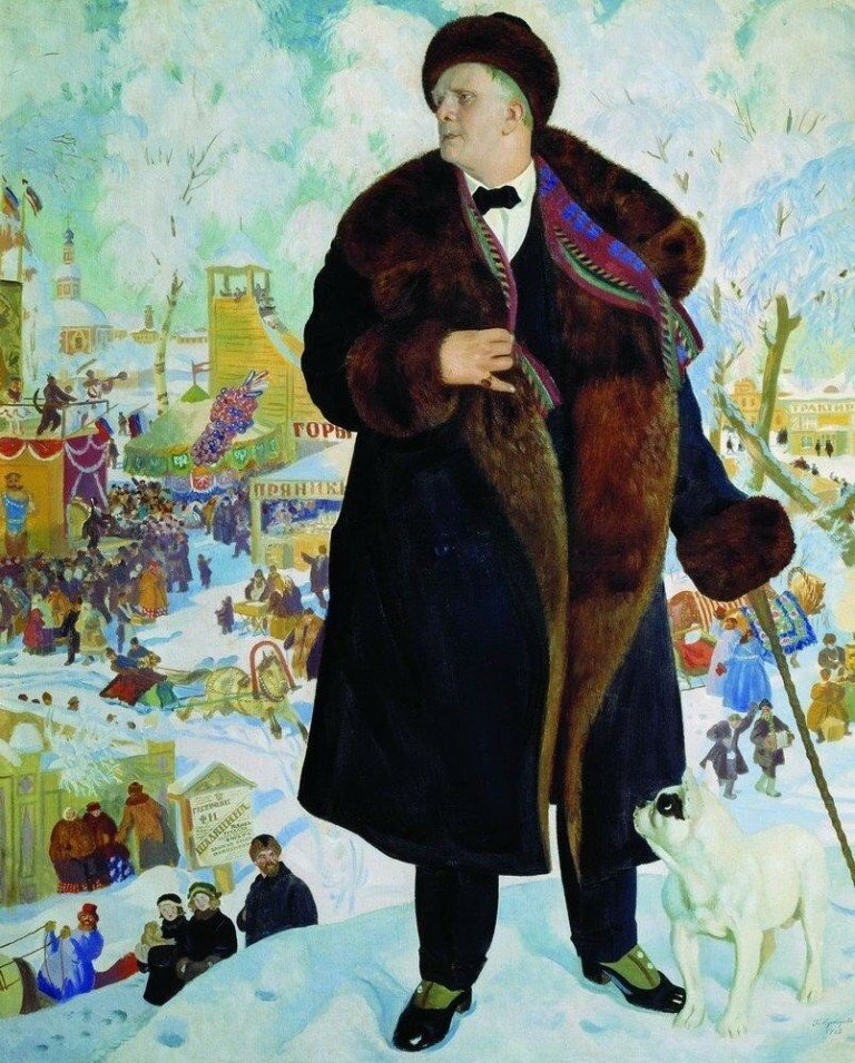Портрет Ф.И. Шаляпина 1922

